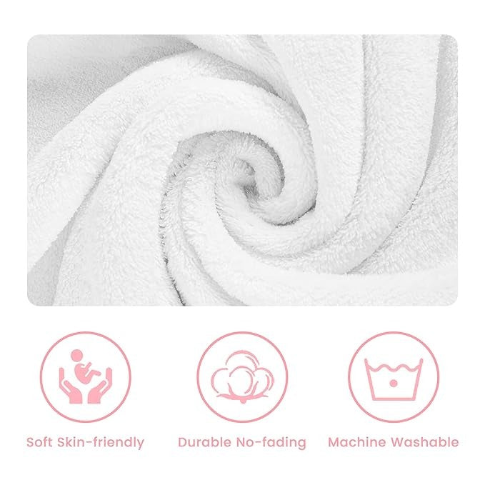 Little Luxe Baby Boys Girls Bath Robe with Head Towel