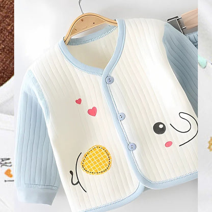 Ju Ju Jam's Everyday Comfort Loungewear Set for babies, perfect for boys and girls seeking stylish and snug outfits.