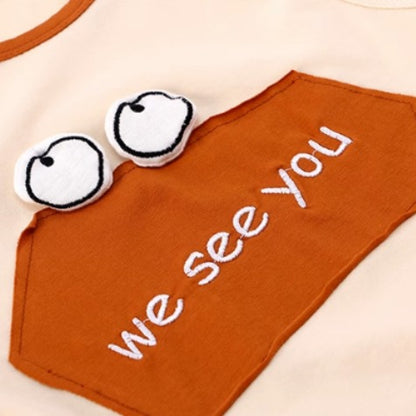 We see You Baby Boys Girls Cute Romper