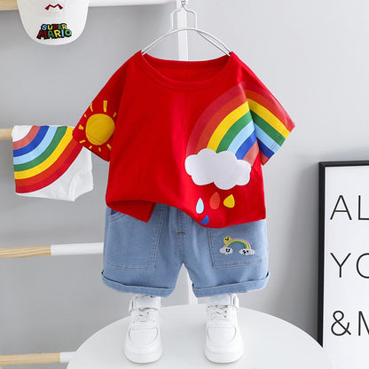 Bright and Cheerful Boys Clothing Set from Ju Ju Jam