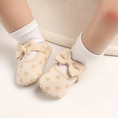 Ava Angel Baby Girls Heart Shoes