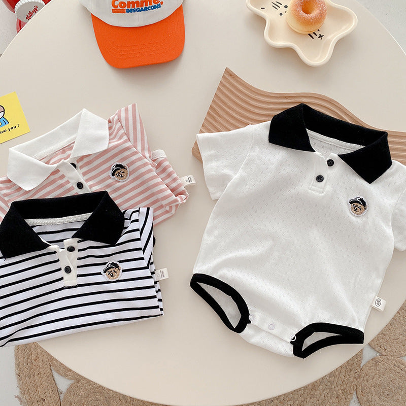 Chic and Fun: Ju Ju Jam's Good Day Rompers for Happy Babies