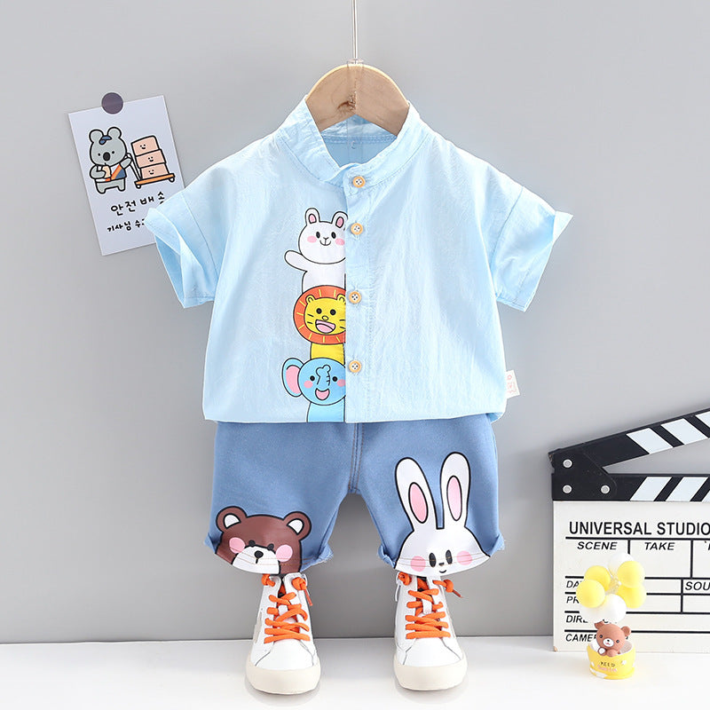 Animal World Boys Clothing Set by Ju Ju Jam