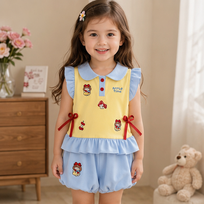 Lily Sweet Days Baby Girls Shorts Co-Ord Set