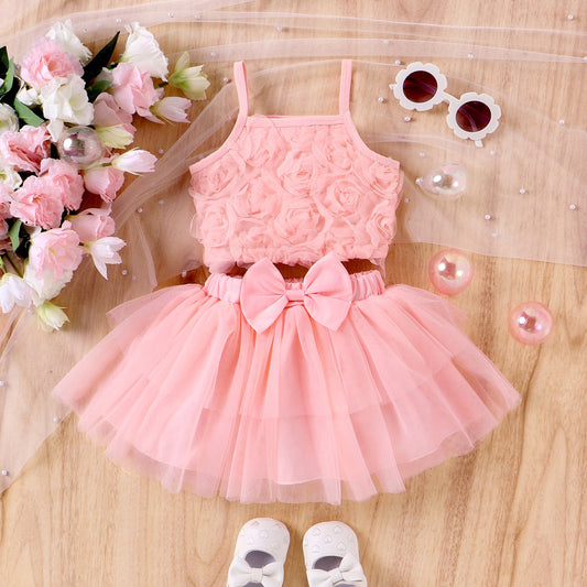 Ava Roses floral girls skirt and top set – Ju Ju Jam

