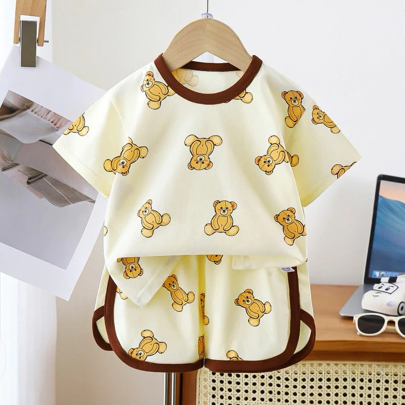 Soft and comfy Bear Hug outfit set for baby girls – Ju Ju Jam fashion

