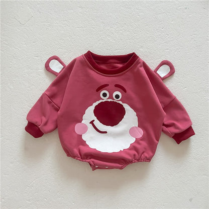 Bearberry print romper with accessories for baby boys and girls – Ju Ju Jam outfit set