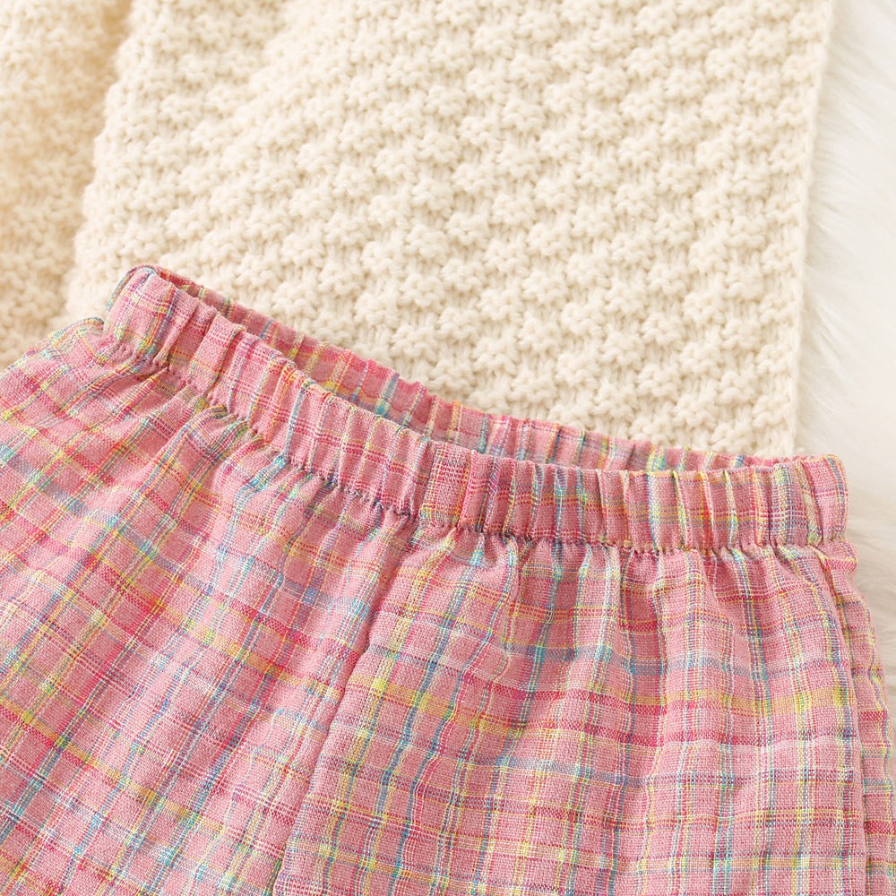 Belle Girls Two Piece Barbie Set – cute and comfy toddler outfit with Barbie print from Ju Ju Jam.

