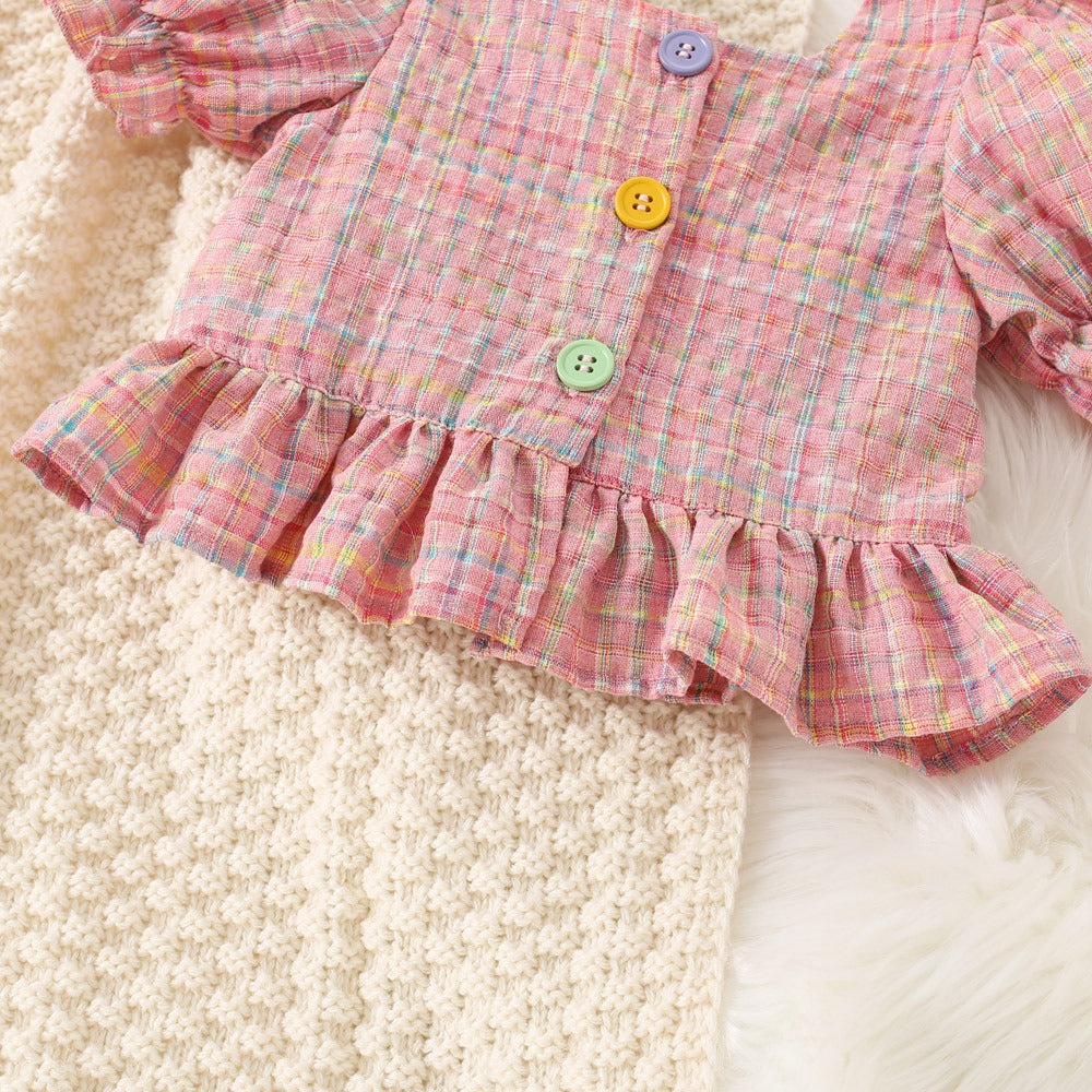 Stylish Belle Barbie Two Piece Clothing Set for little girls – perfect for fans of Barbie, by Ju Ju Jam.

