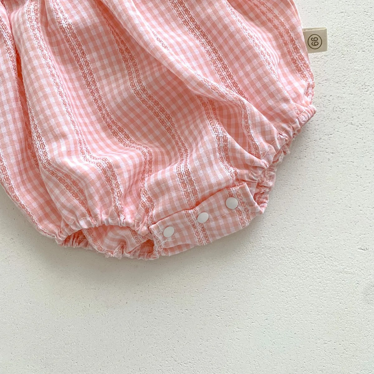 Sweet and vibrant baby girl romper with matching headband – Bloom Bright set by Ju Ju Jam