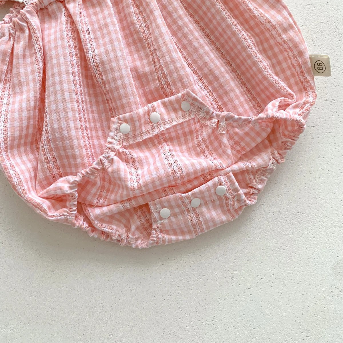 Floral baby girl romper with headband – Bloom Bright summer outfit set by Ju Ju Jam