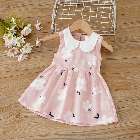 Blossom pink girls dress with floral design β Ju Ju Jam