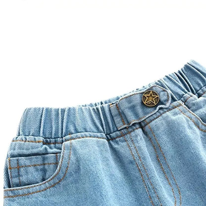 Comfortable blue denim pants for boys – Ju Ju Jam clothing

