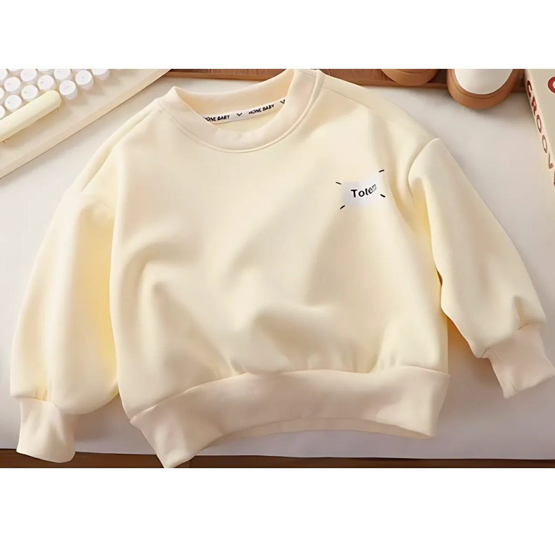 Ju Ju Jam baby boy sweatsuit – fleece-lined cozy set for colder days

