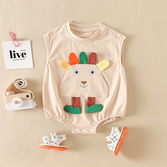 Ju Ju Jam Breezy Babe Romper featuring soft fabric and relaxed fit

