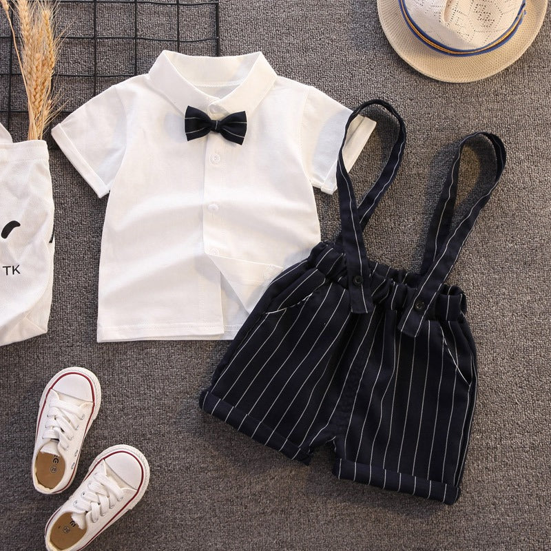 Brian baby boys party set – stylish formal outfit for infants and toddlers by Ju Ju Jam.

