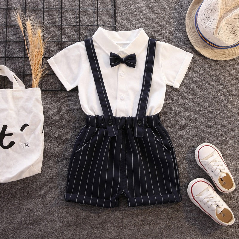 Ju Ju Jam baby boys party set – elegant and comfy Brian outfit for special occasions.

