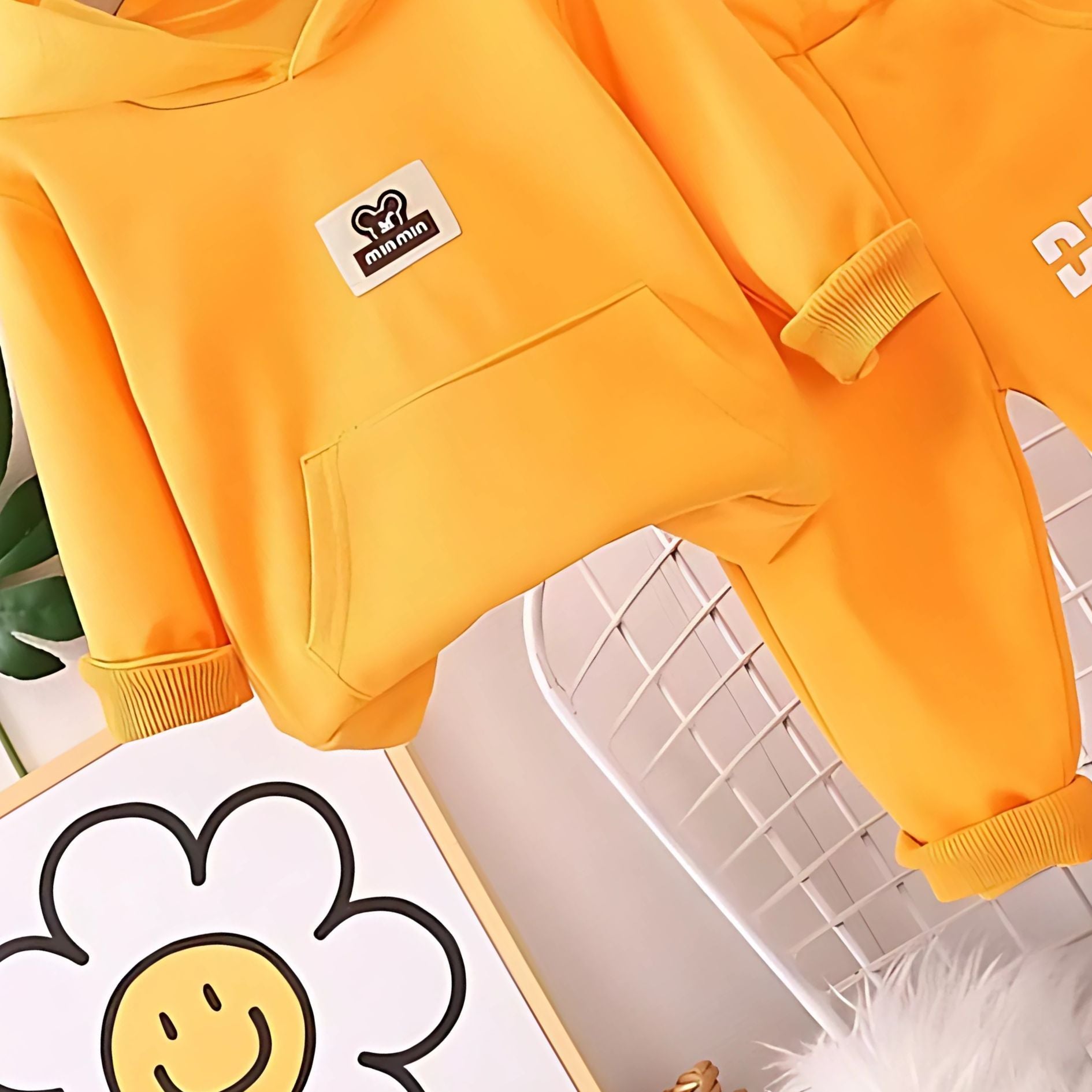 Colorful toddler boys hoodie and pants outfit – Ju Ju Jam kidswear

