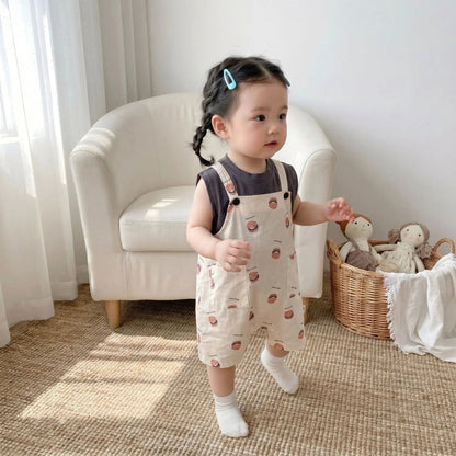 Nyla Tiny Treats Baby Girls Two Piece Jumpsuit Set