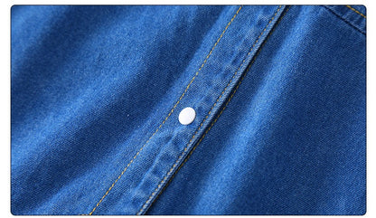 Soft and durable denim jumpsuit for babies – Ju Ju Jam Classic Safari collection

