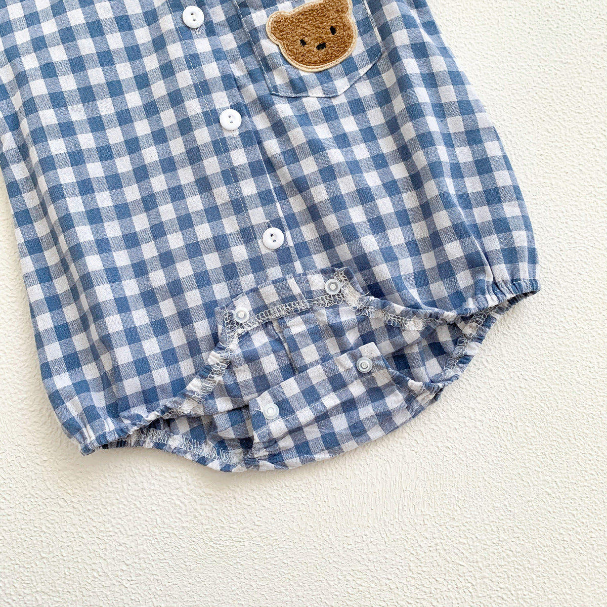 Eye-catching Checkered Romper for Babies – Ju Ju Jam