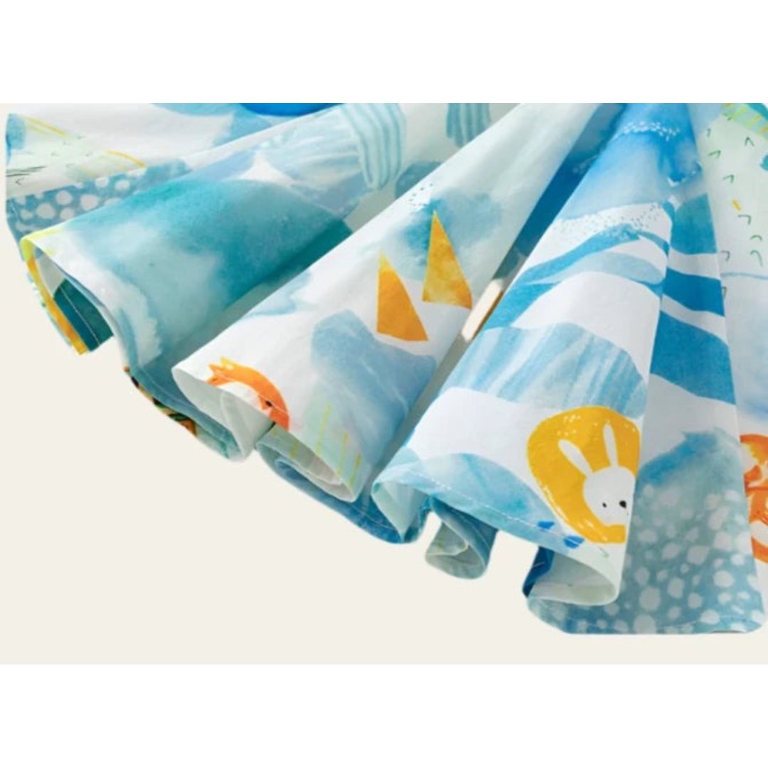 Bright and cheerful girls dress – Ju Ju Jam Colour Pop design for kids

