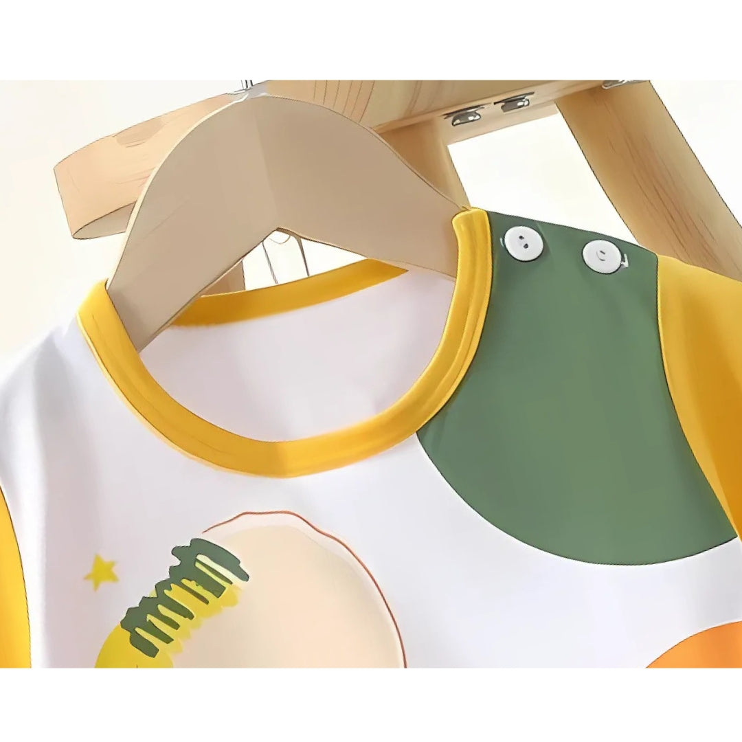Ju Ju Jam Croc boys everyday outfit – comfy t-shirt and bottom set

