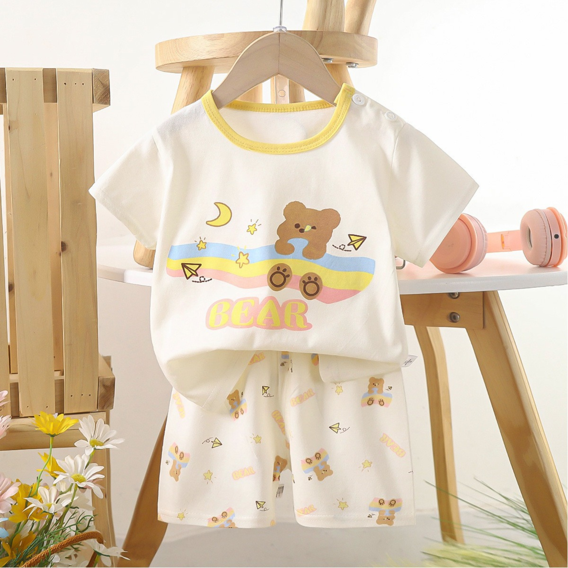 Ju Ju Jam Cuddle Time Baby Girls Lounge Set – soft and cozy loungewear for infants

