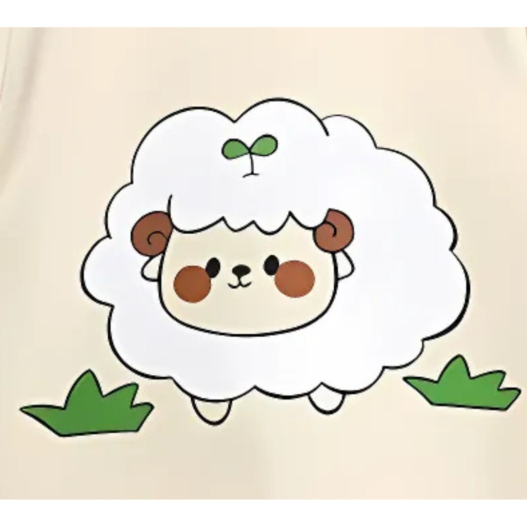 Unisex baby and toddler set with cute sheep design – soft daily wear by Ju Ju Jam

