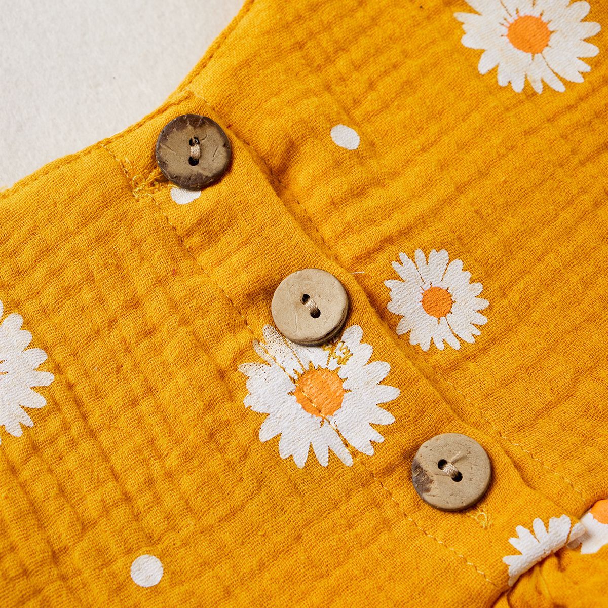 Girls Flower Top and Shorts Set by Ju Ju Jam - Adorable two-piece outfit with a cute floral theme