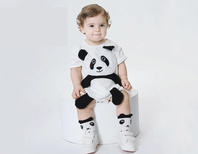 Explore Ju Ju Jam's Cute Panda Romper for babies and kids