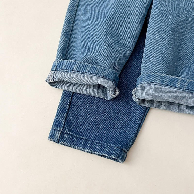 Ju Ju Jam Denim on Denim co-ord set – elegant baby outfit in matching denim for boys and girls.