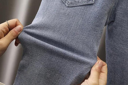 Classic fit bootcut denim jeans for little girls – Ju Ju Jam kidswear collection