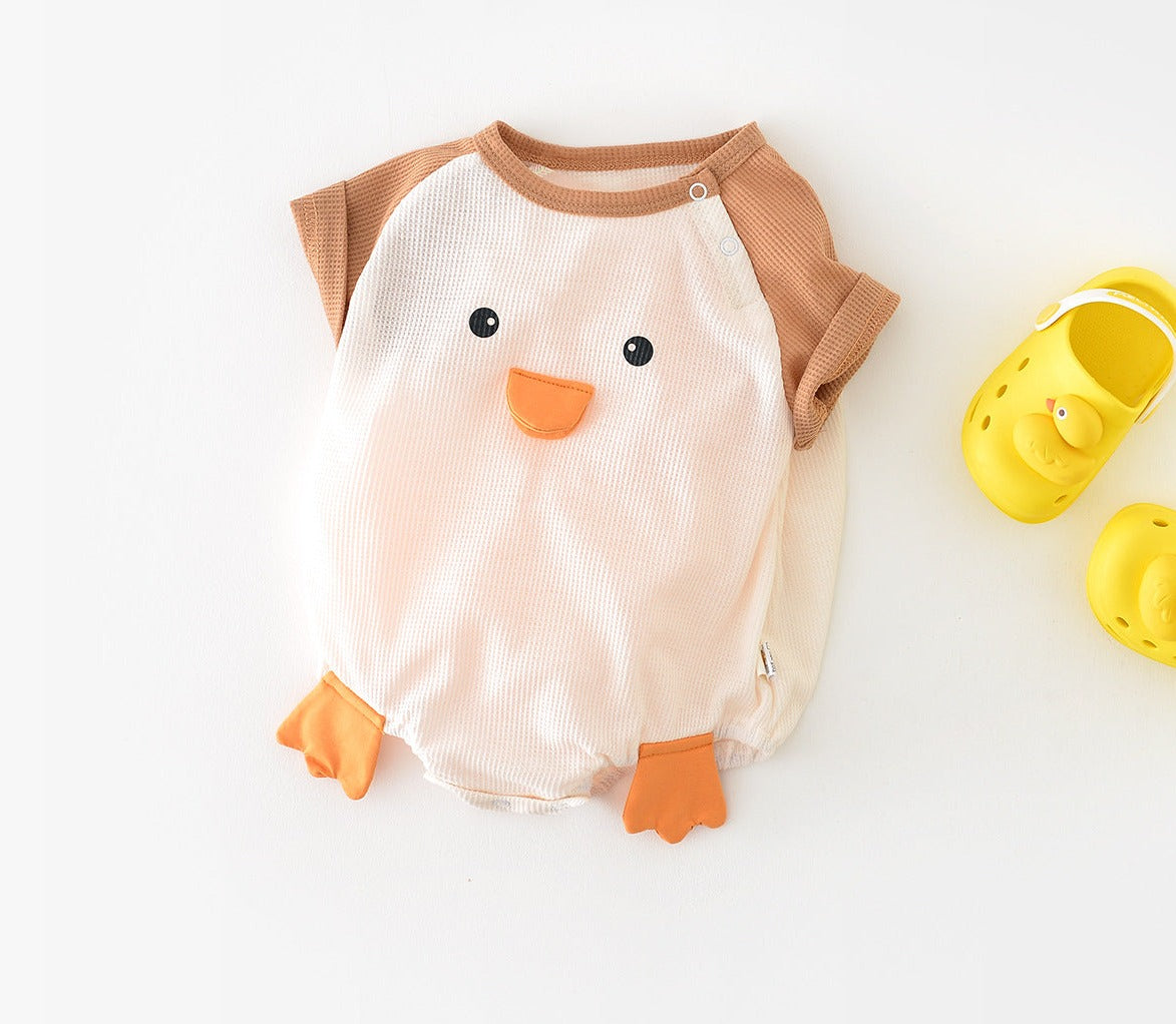 Cozy and Stylish Duck Baby Jumpsuit by Ju Ju Jam