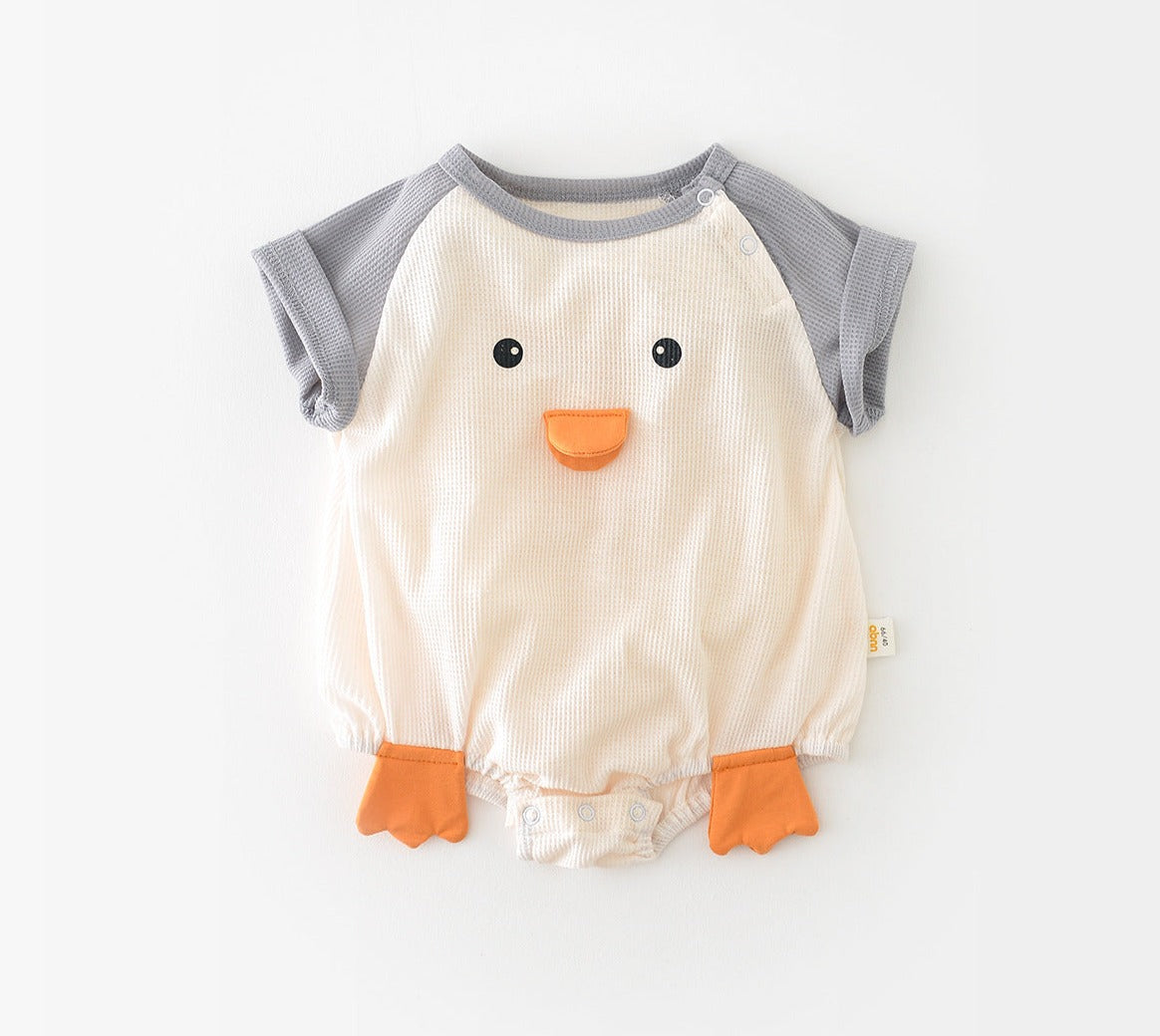 Adorable Duck Baby Jumpsuit by Ju Ju Jam: Perfect for Your Little One