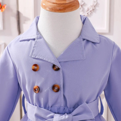 Chic lavender baby girl dress – Ju Ju Jam elegant outfit for celebrations

