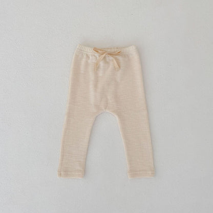 Stretchable and breathable Eva baby girl pants – perfect for all-day wear from Ju Ju Jam.