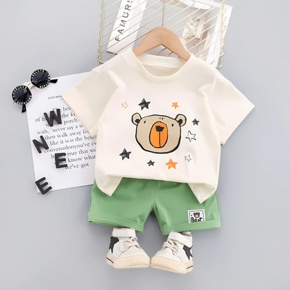 Everyday Fun boys set by Ju Ju Jam – comfy and playful outfit for toddlers

