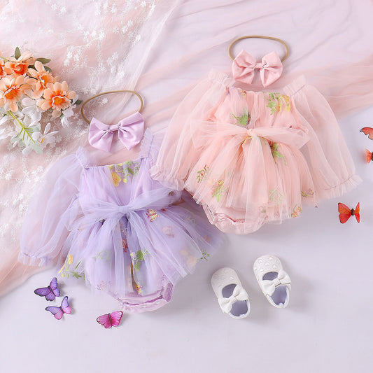 Ju Ju Jam Baby and Kids Fashion: Fall Embroidered Rompers