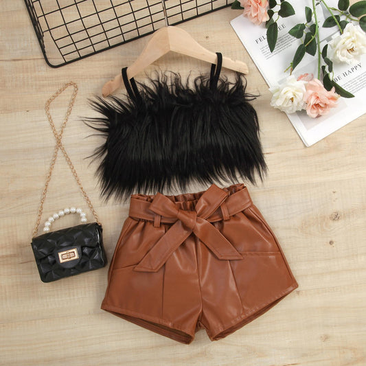 Fashion Runway Mini Leather Set for kids by Ju Ju Jam