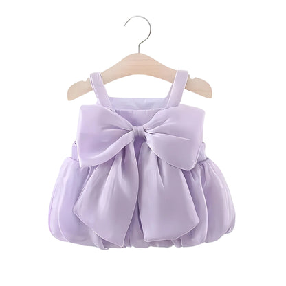 Elegant lavender dress for baby girls with festive sparkle – Ju Ju Jam fashion

