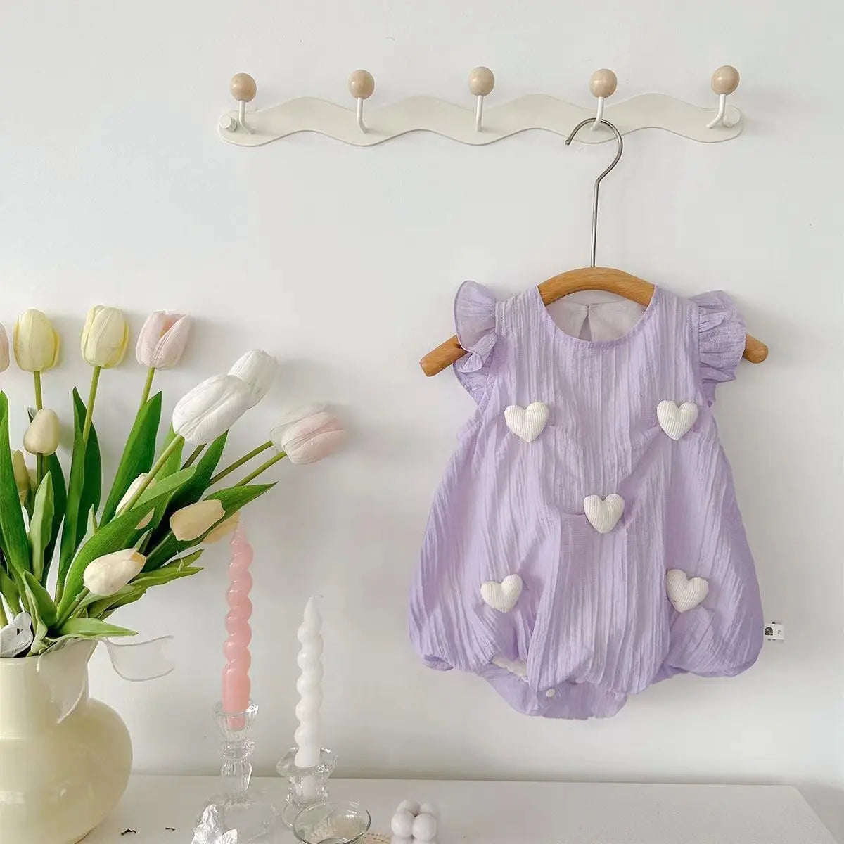 Little Frill Love Baby Girls Romper