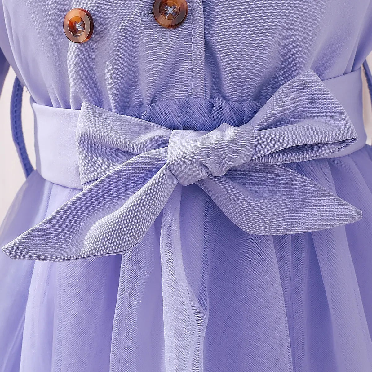 Stylish lavender girls dress – Ju Ju Jam elegant partywear for toddlers

