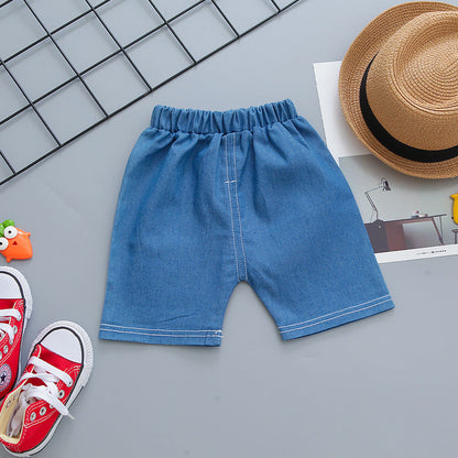 Ju Ju Jam's White Dino Shirt and Bottom Set - Perfect for playtime and adventures