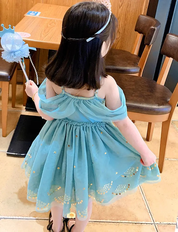 Girls' Magical Party Princess Dress by Ju Ju Jam, perfect for birthday celebrations and festive events.