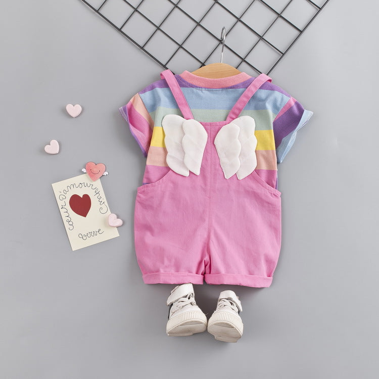 Ju Ju Jam aviation-themed jumpsuit set for babies and toddlers