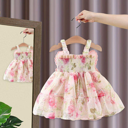 Nayara Fairy Wings Baby Girls Princess Dress