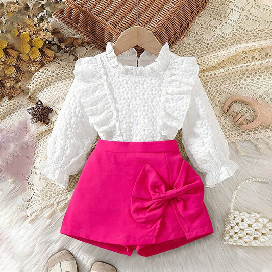 Hazel Barbie girls outfit set with stylish top and skorts – Ju Ju Jam

