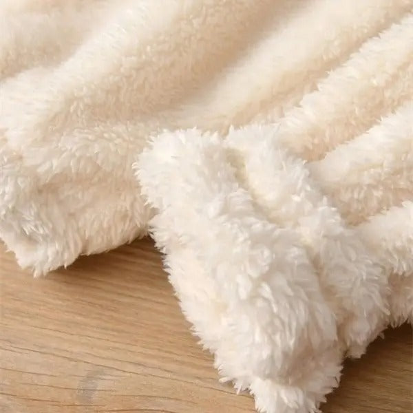 Ju Ju Jam Mini Bear romper for babies, complete with a cap for a charming and cozy look for boys and girls.