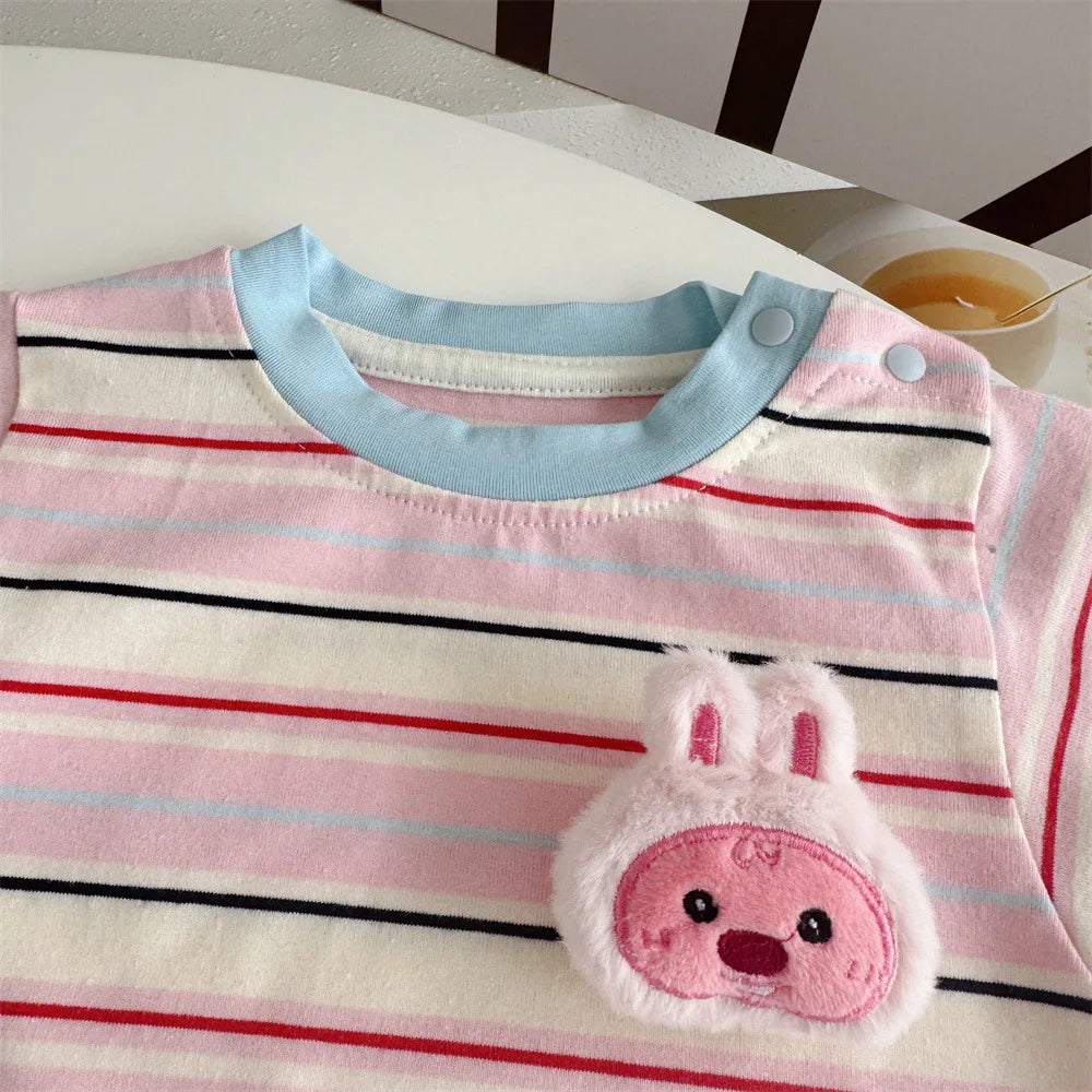 Neil Sweet Smiles Baby Girls Boys Pastel Romper